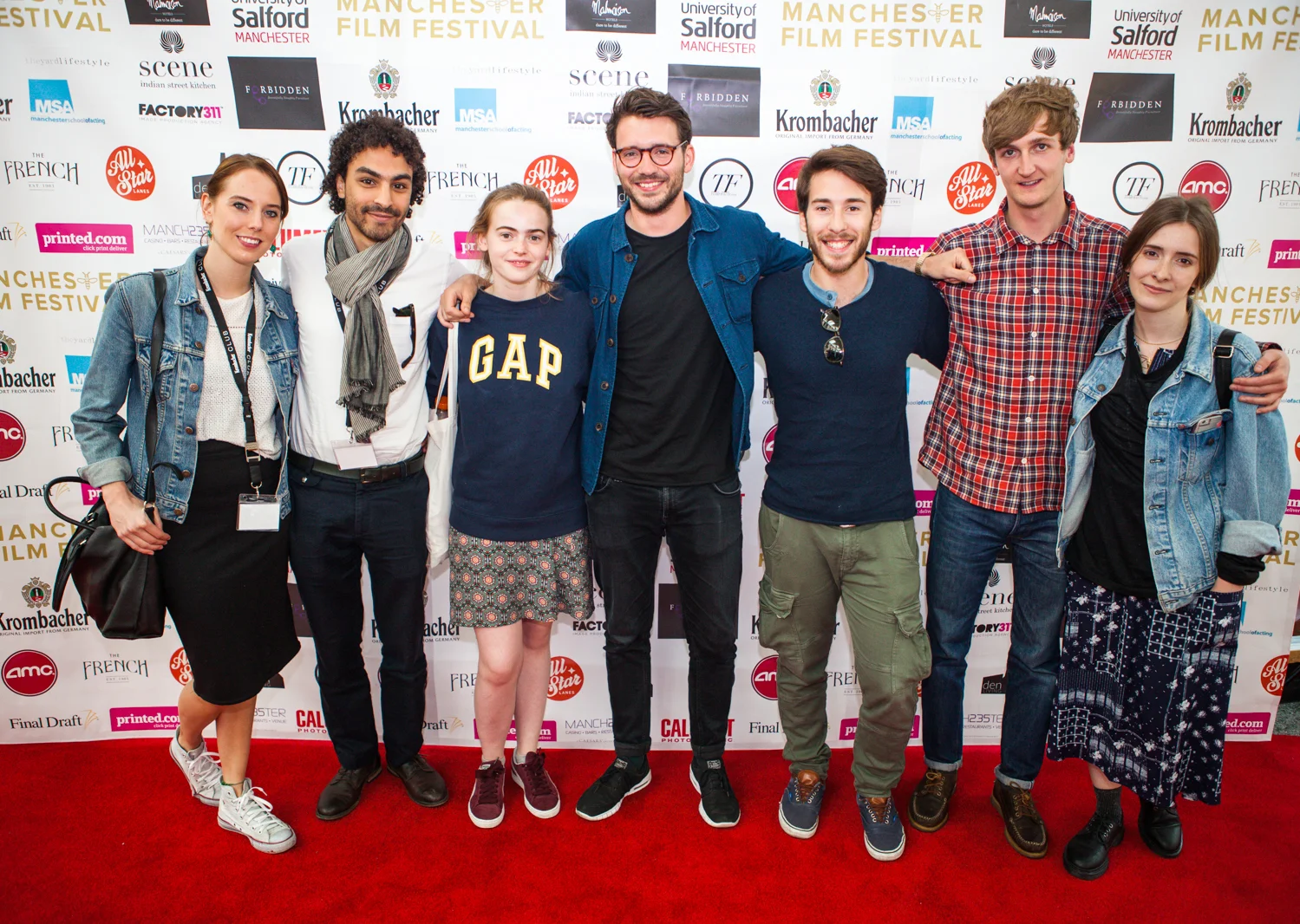 The amazing team behind the equally brilliant 'Dark was the Night' which took away the best student film award.