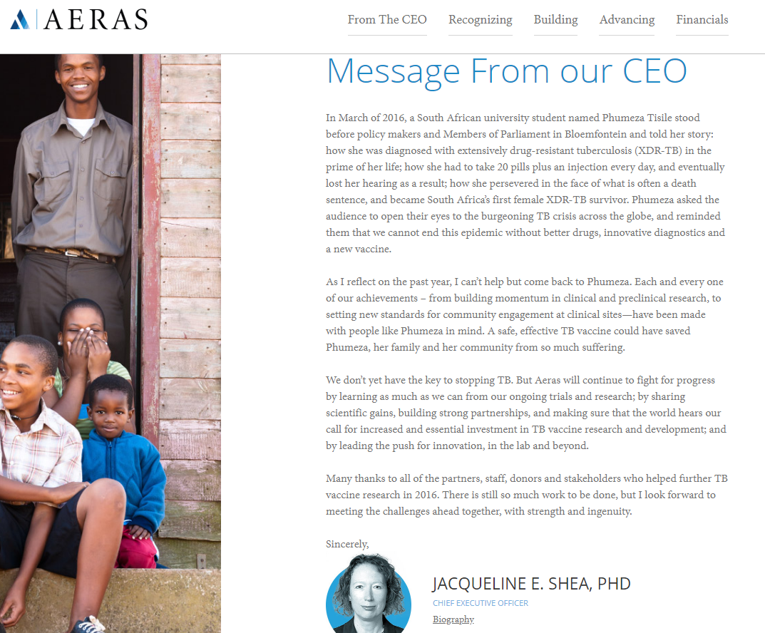 Aeras Annual report 1.PNG