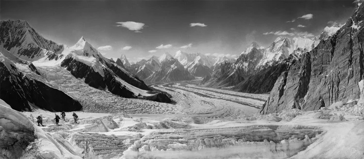 Fotografía del Karakorum de Vittorio Sella