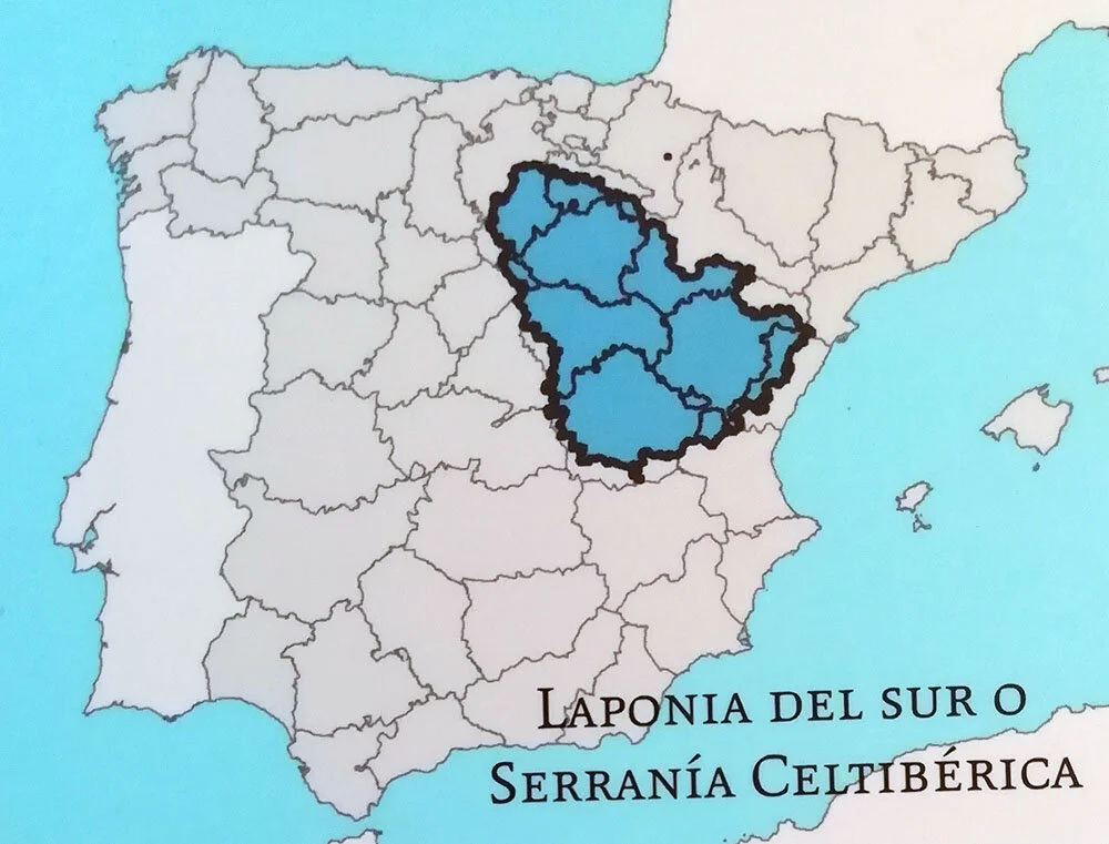  Laponia del sur o Serranía Celtibérica. Imagen del libro de Paco Cerdá en  pepitas de calabaza ed . 