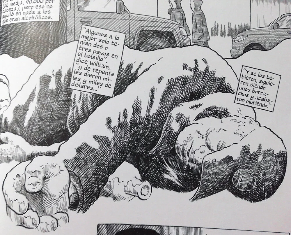  Una de las imágenes más duras del cómic de Sacco editado por Reservoir Books 
