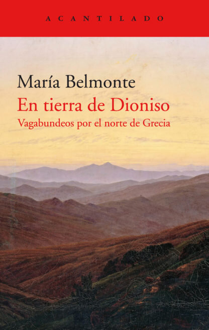  Portada del libro editado por  Acantilado  