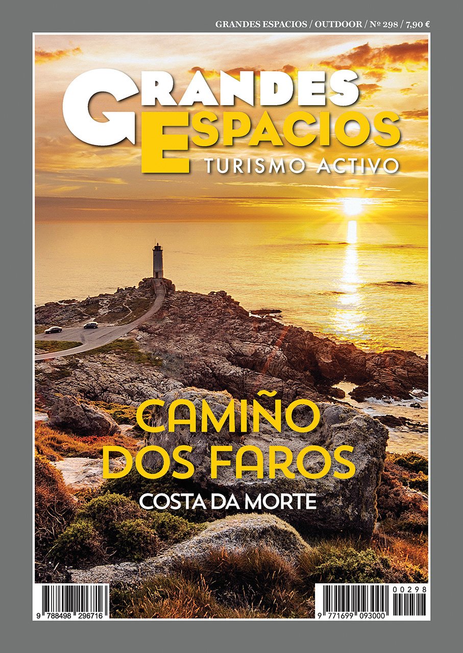  Portada de la revista  Grandes Espacios , número 298 y especial del Camino de Los Faros 