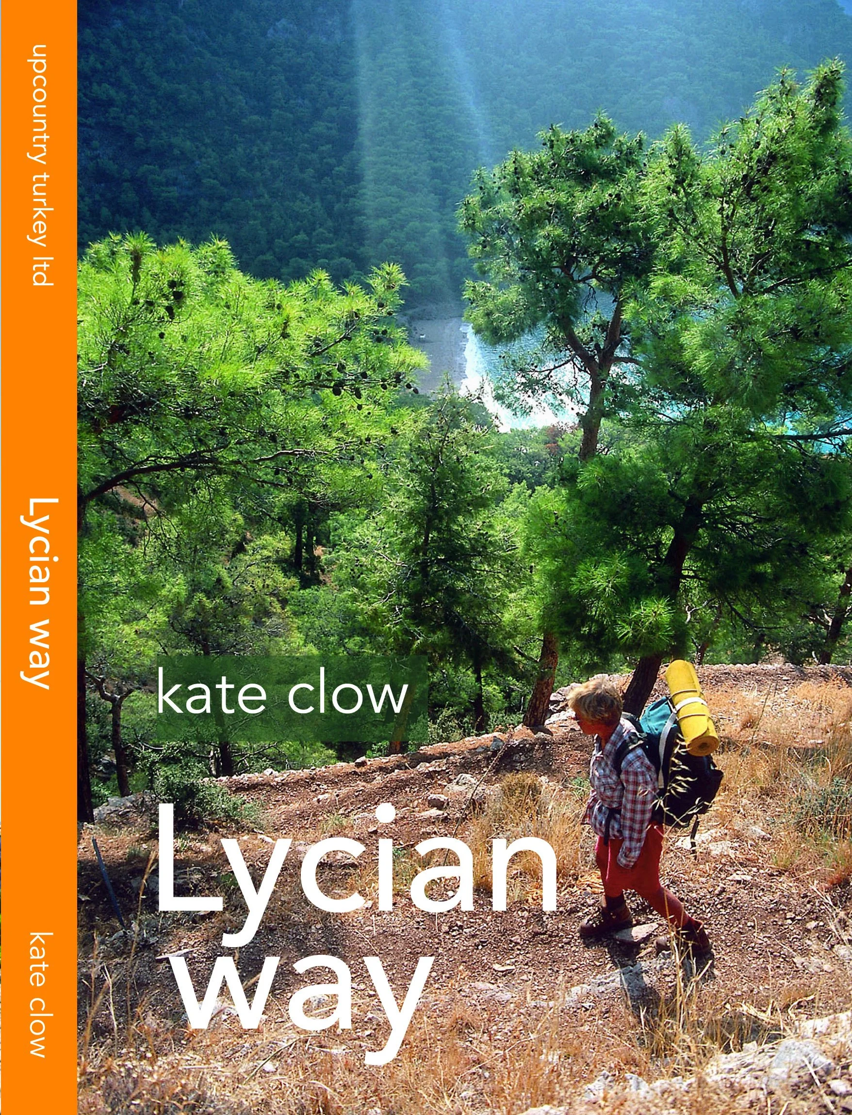  Portada de la guía de Kate Clow editada por  Upcountry (Turkey) Ltd.  