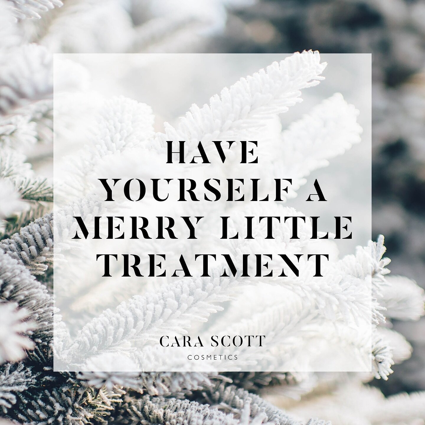 Get yourself booked in this week if you&rsquo;d like to have yourself a merry little treatment 🎄 The Studio will be closed from the 20th of December and open on the 2nd of January ❄️