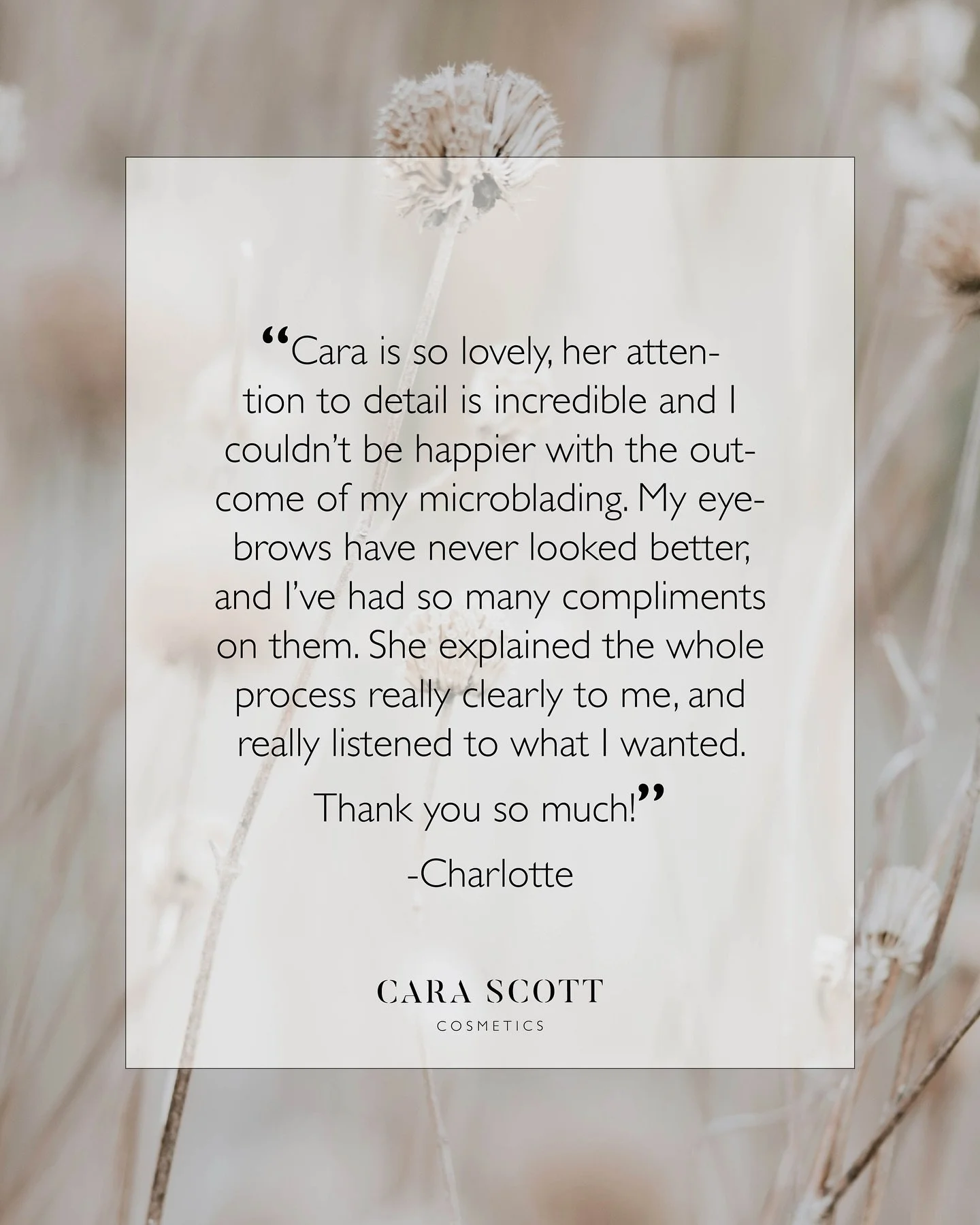 Clients that take the time to write such kind reviews mean the world to me 💞