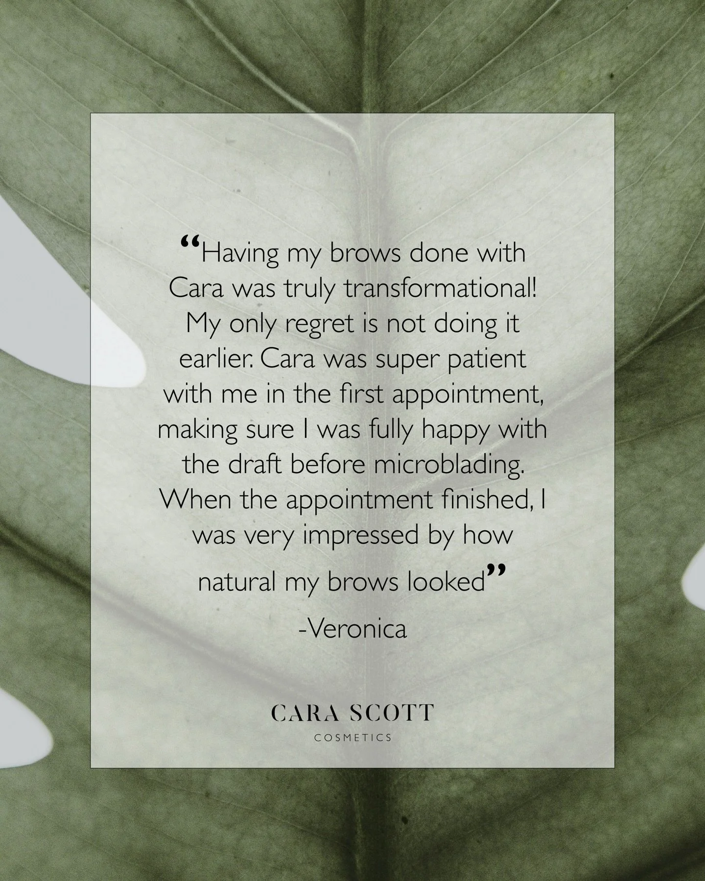 Always grateful when clients write reviews 🤍