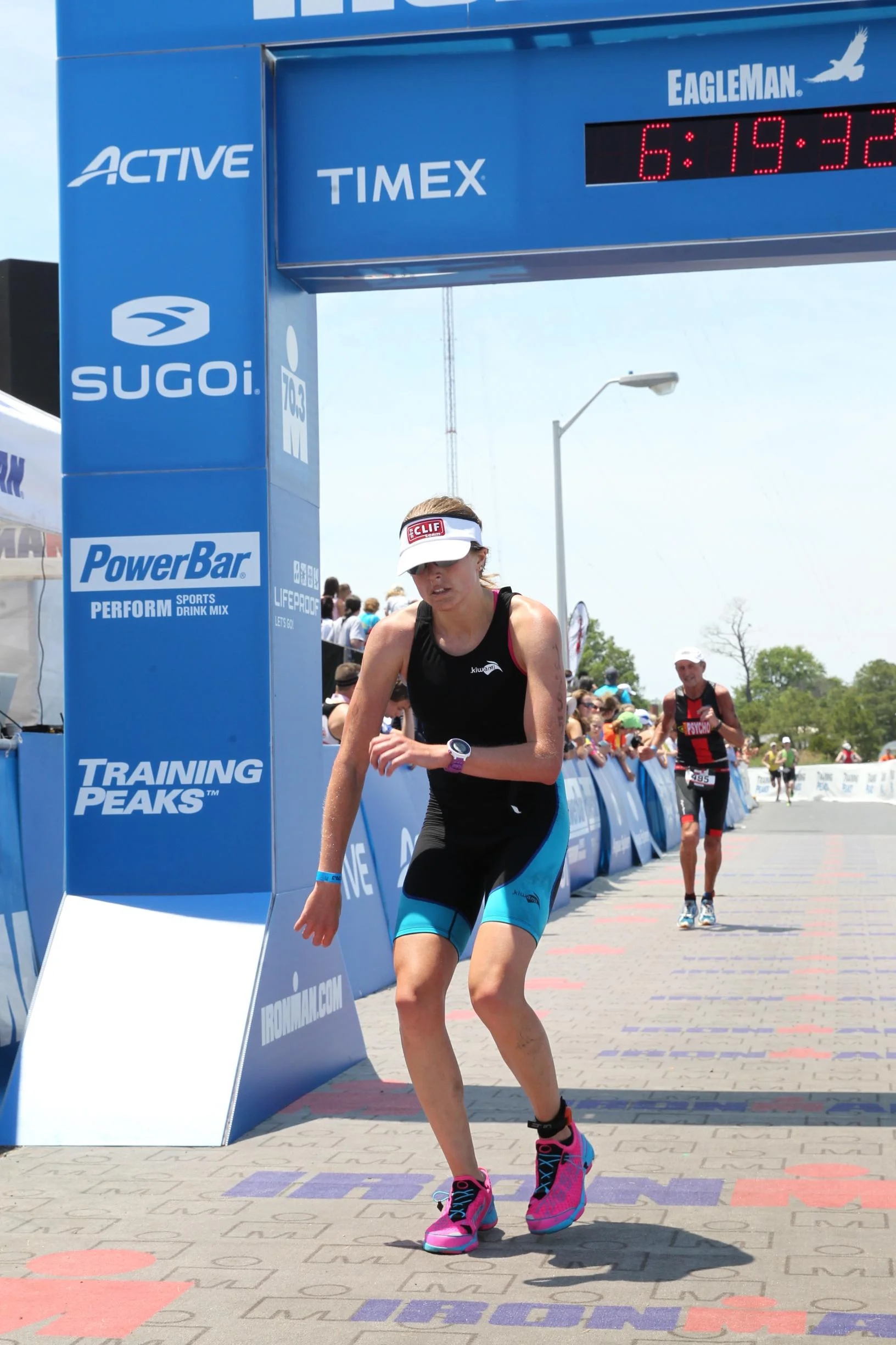 Crumbling as I cross the finish line
