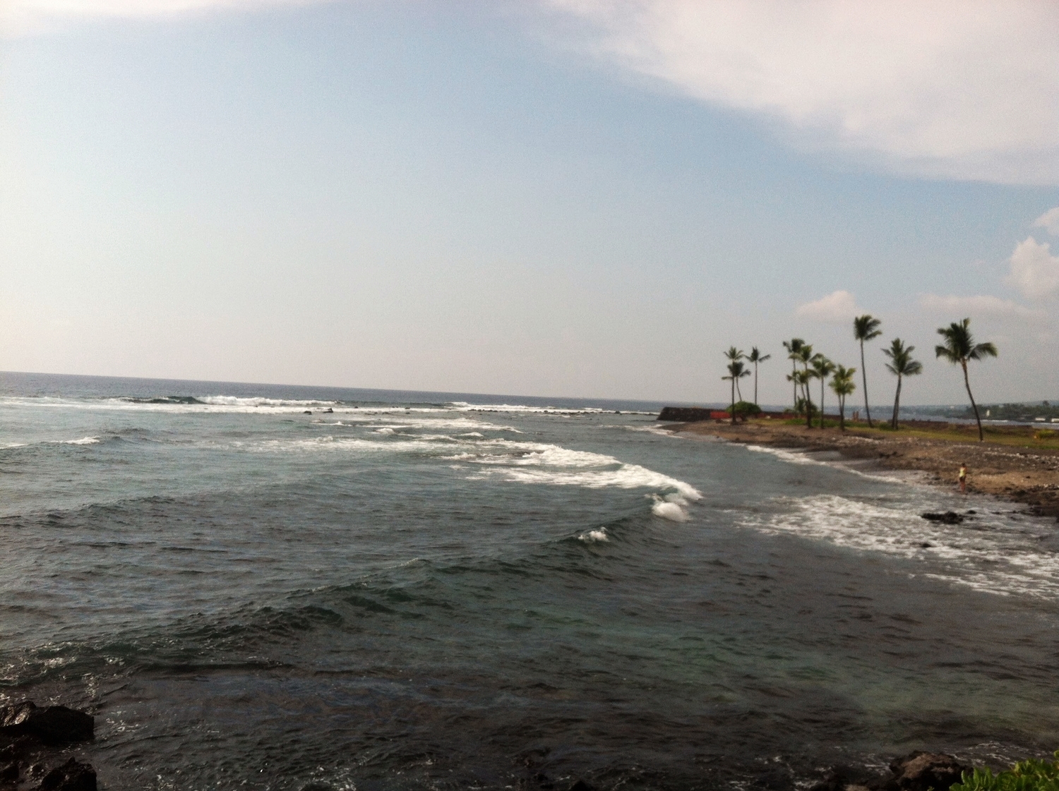 The sound of the ocean to lull me to sleep.