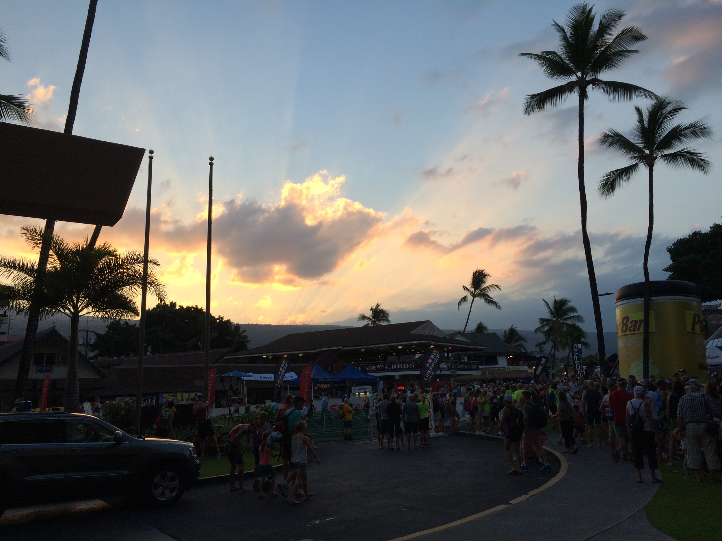 Sunrise over Kona