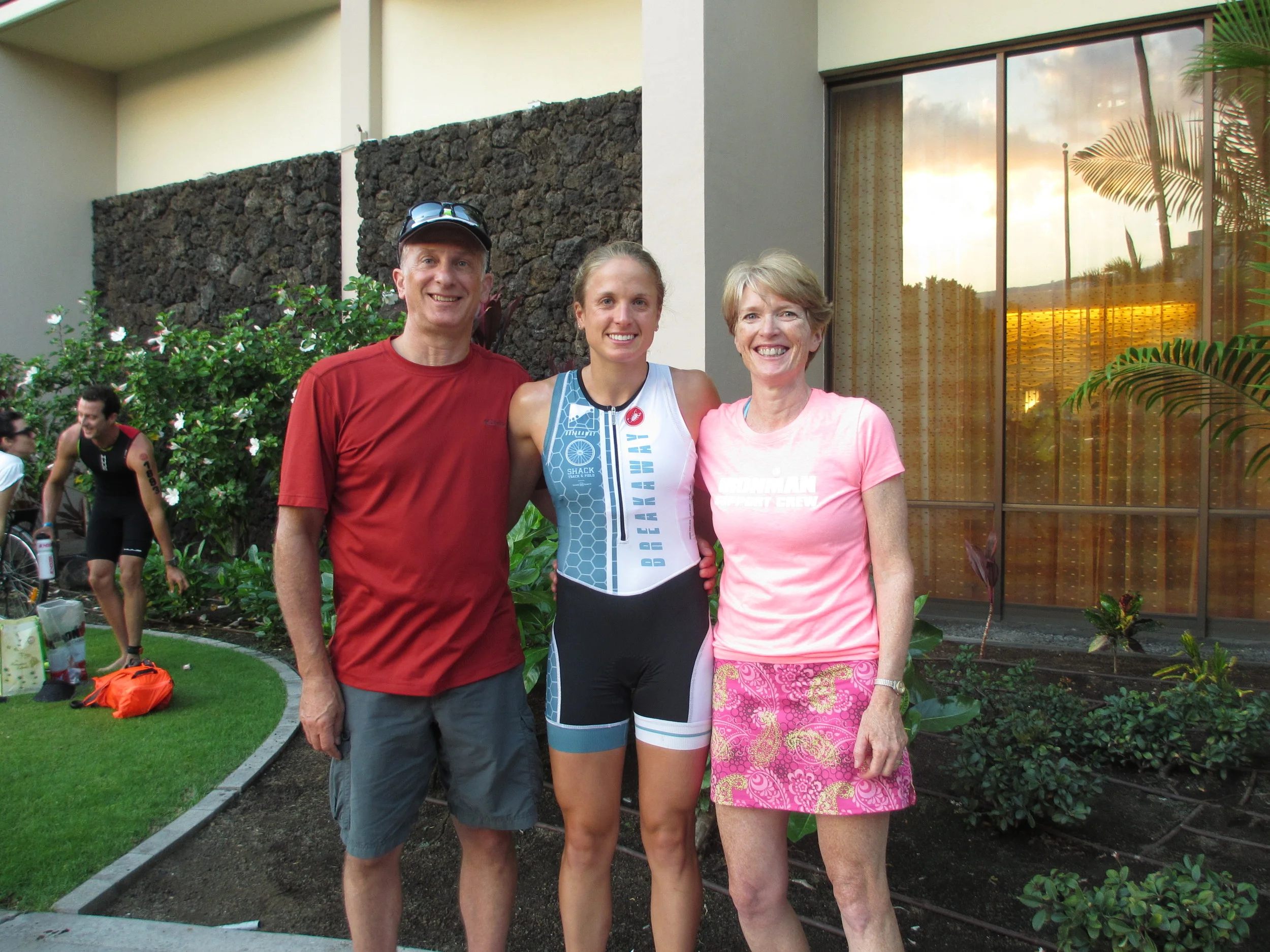 Pre-race smiles!
