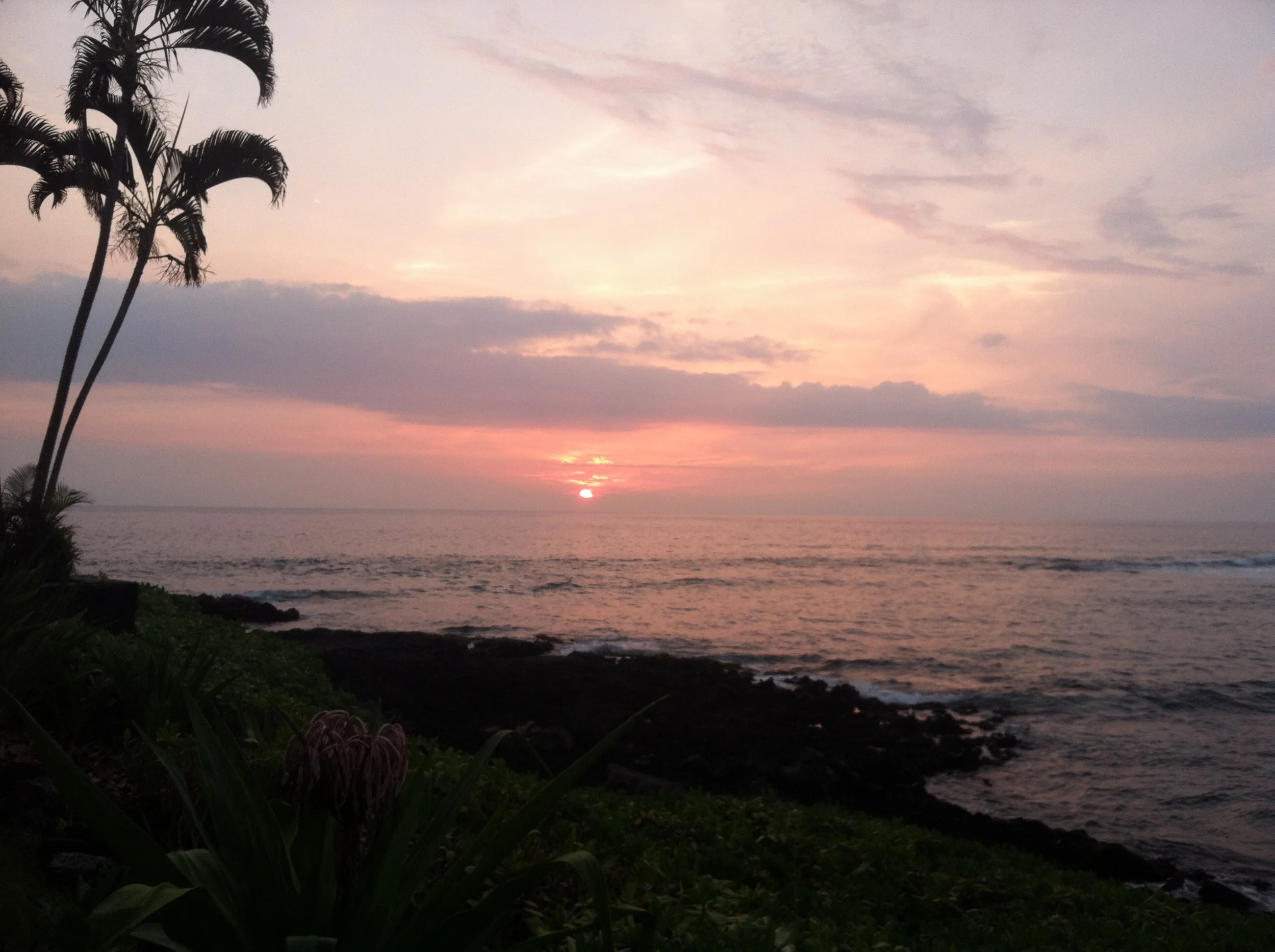 I am not in Kona, and that's OK.