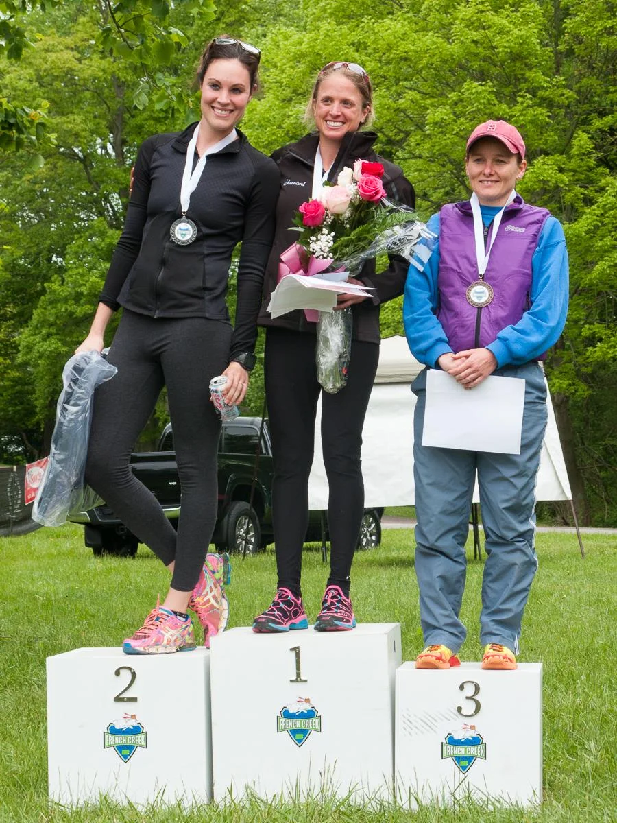 Overall Women's Podium. Photo Credit Mark Stehle Photography
