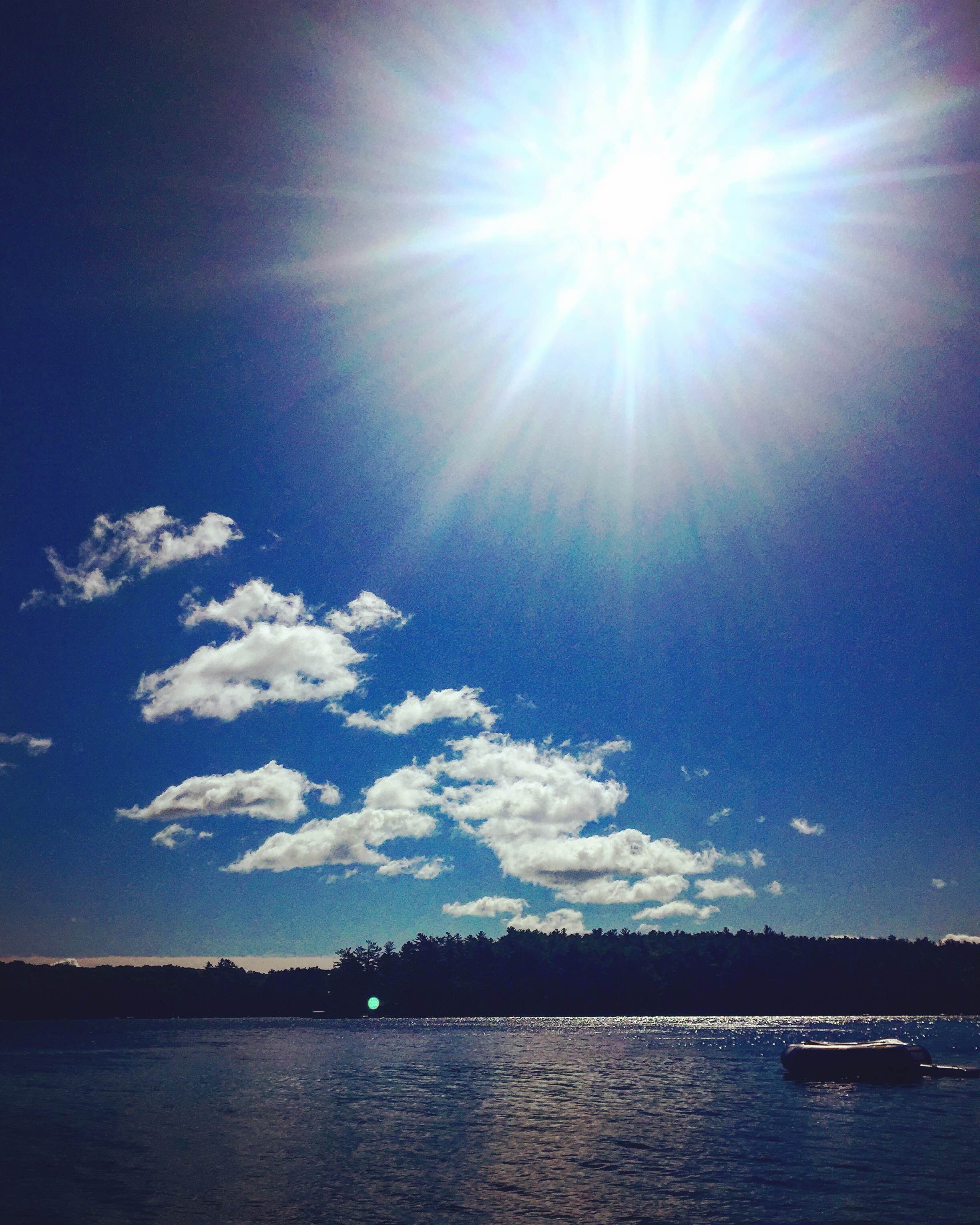 Fortunately I was able to spend a couple of days recovering on the lake. 