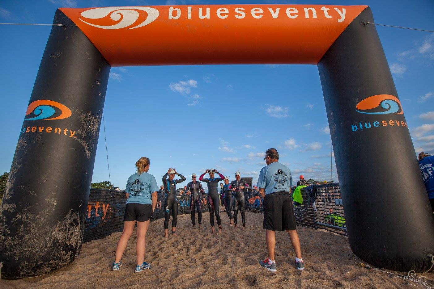 Lining up before the start and getting in the zone. Photo credit: Rev3