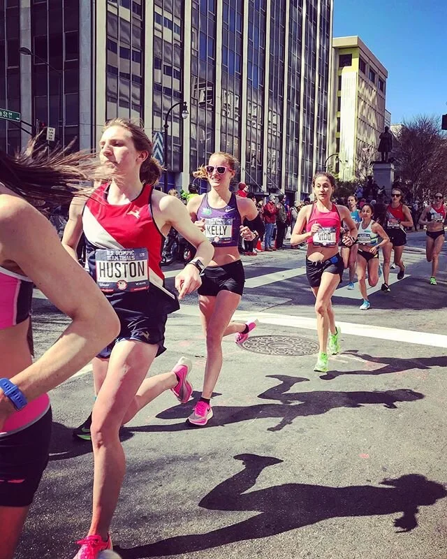 What a day at the 2020 Olympic Marathon Trials! I was so impressed by all of the runners putting it all out there today on a tough course, and particularly inspired by the speedy women, including several women who ran wile very obviously pregnant. It