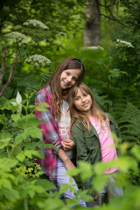 sisters and nature