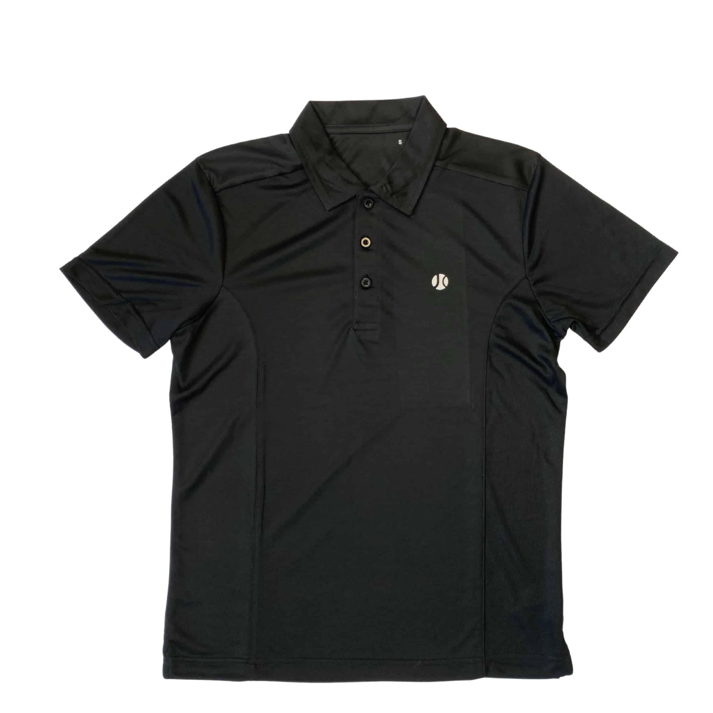 JC Polo Shirt - Black — JC TENNIS