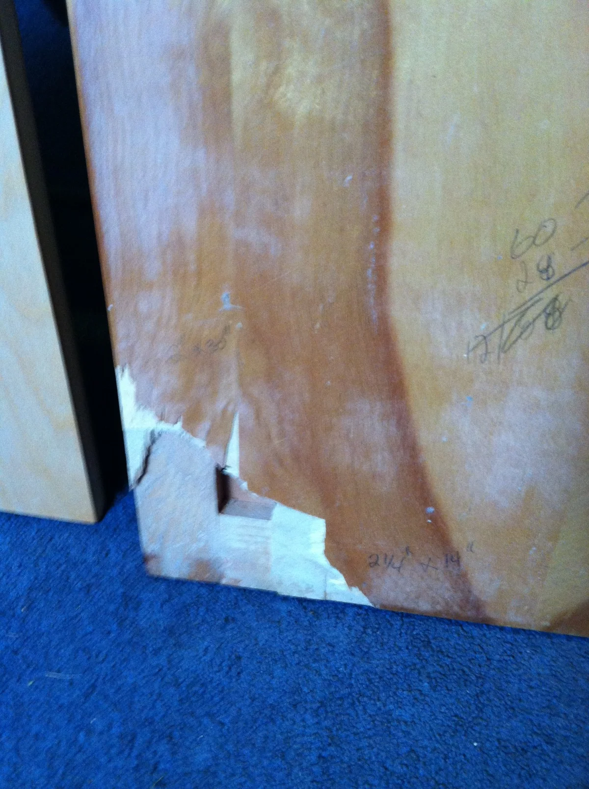 Reconstruction of existing broken cabinet