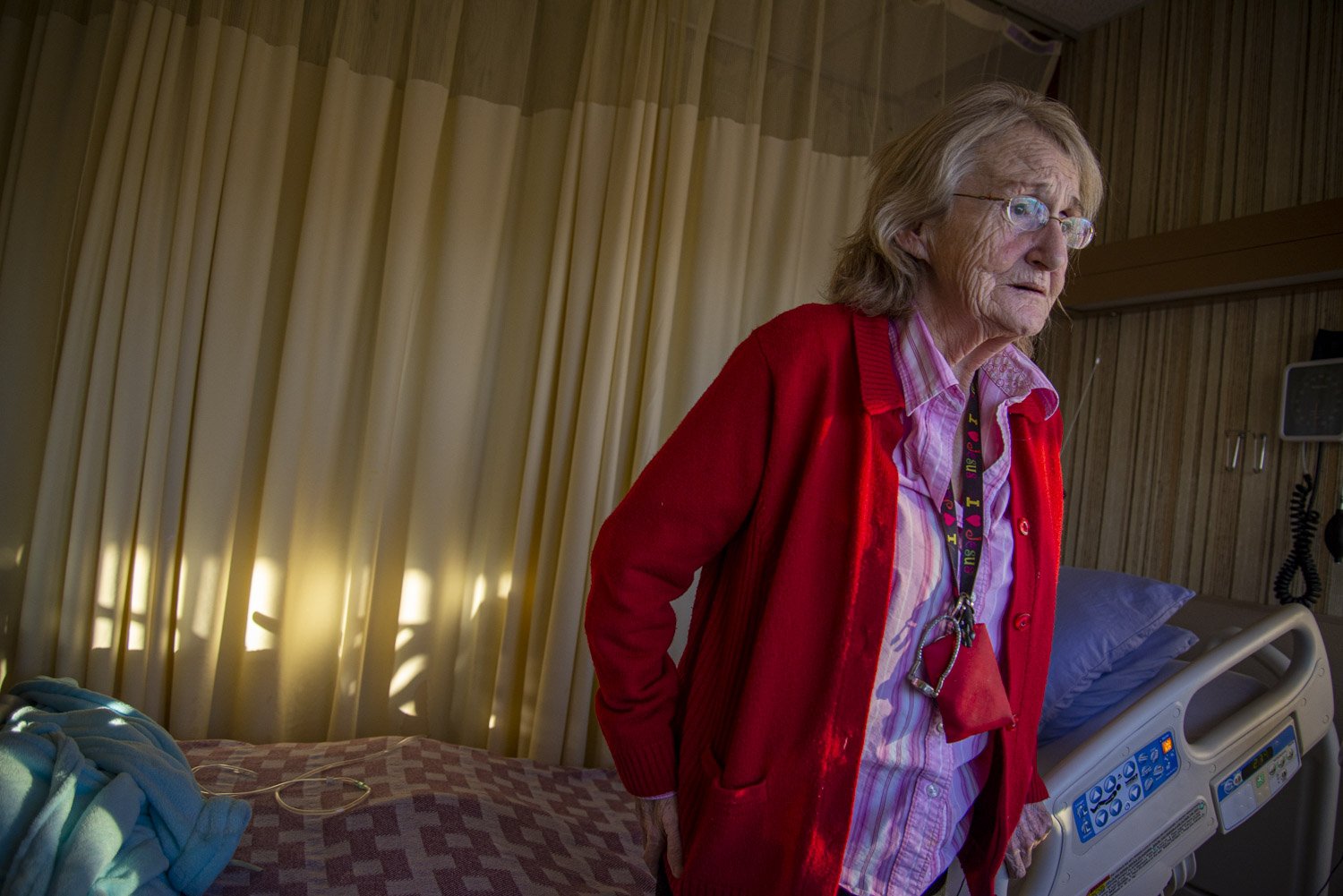  Effie, 68, has been homeless and living at the hospital in Grande Prairie for several months now. Her doctor keeps a close eye on her health and keep monitoring a recurring pneumonia. Her belongings are in storage and she is unsure as to where she w