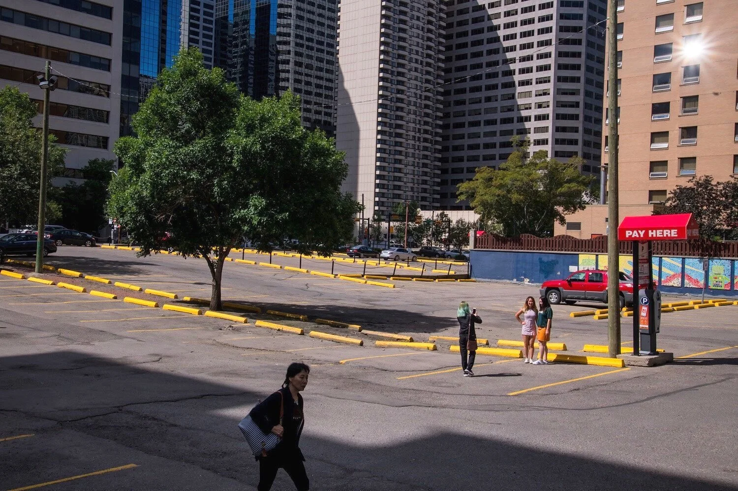  This parking lot on the eastern side of Chinatown is a proposed site for a  $350 million commercial and residential project. Many residents and members of the community fear the controversial 28-storey, three-building development. They believe it wi