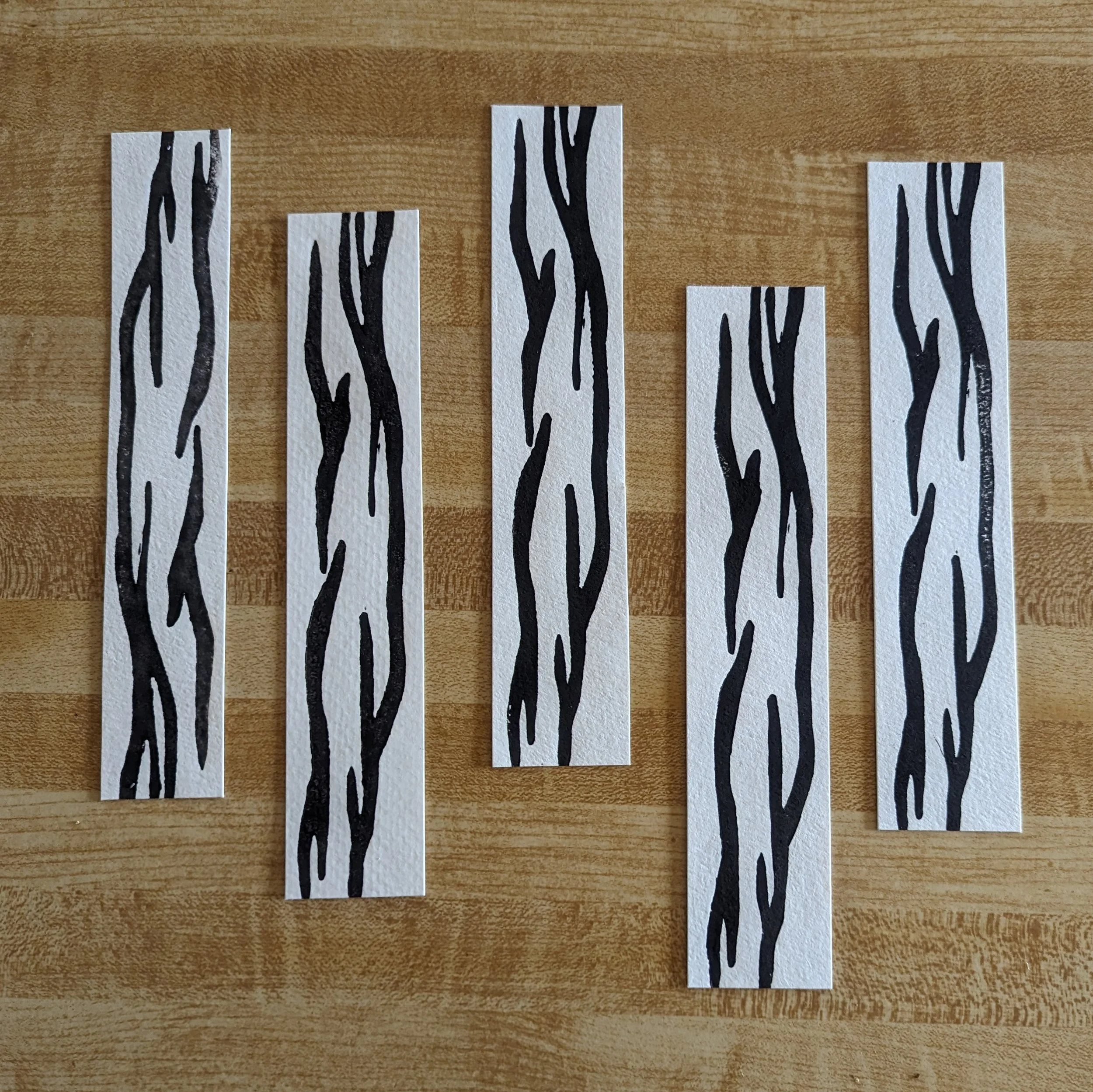 Abstract Clouds Bookmark