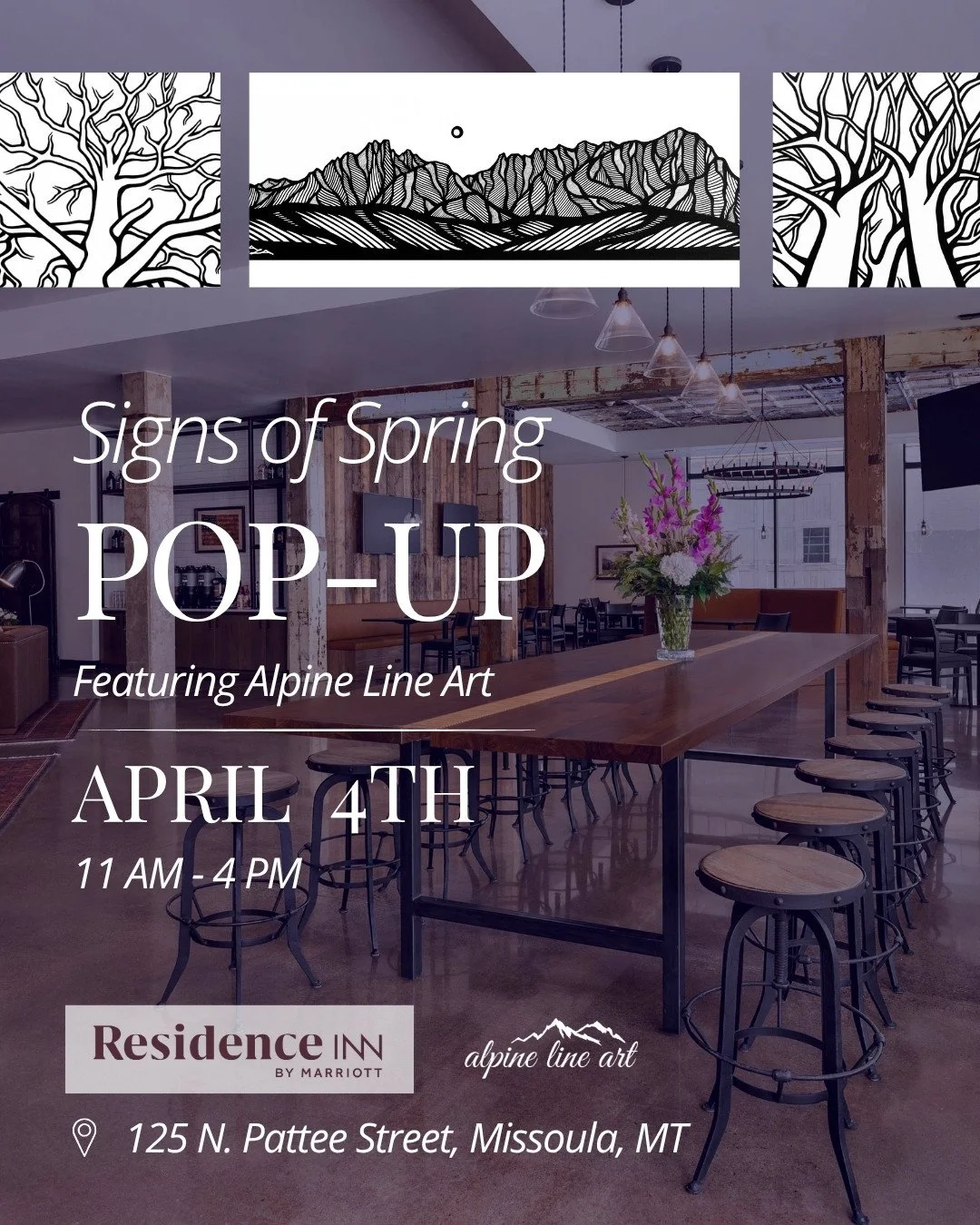 Signs of Spring Pop-Up