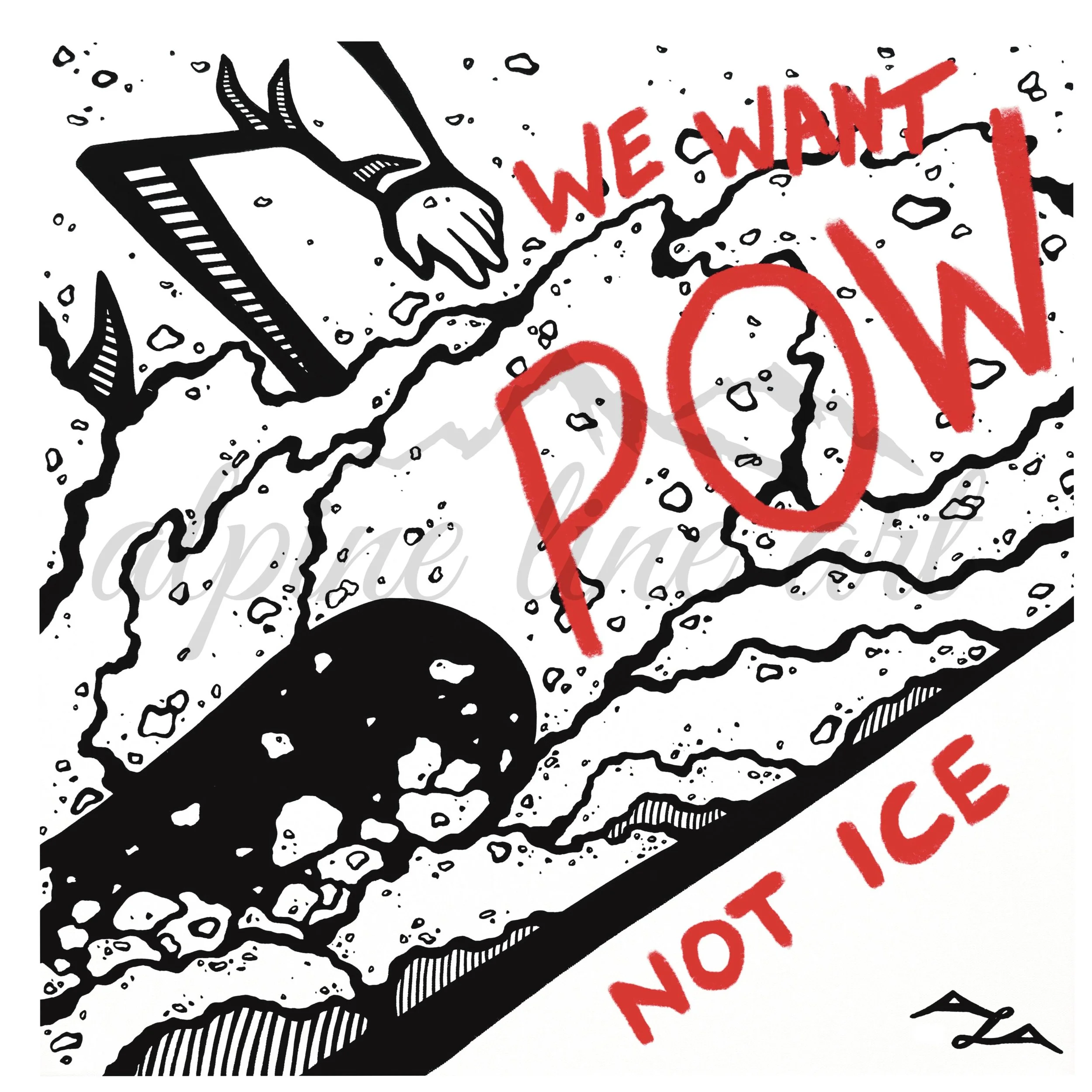POW Not ICE | Snowboard Resistance