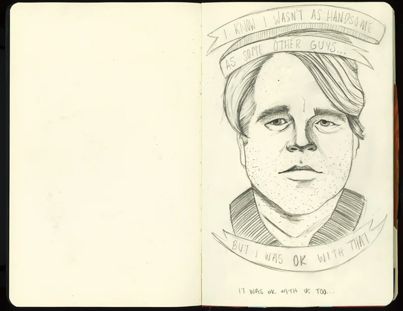 Philip Seymour Hoffman Portrait.