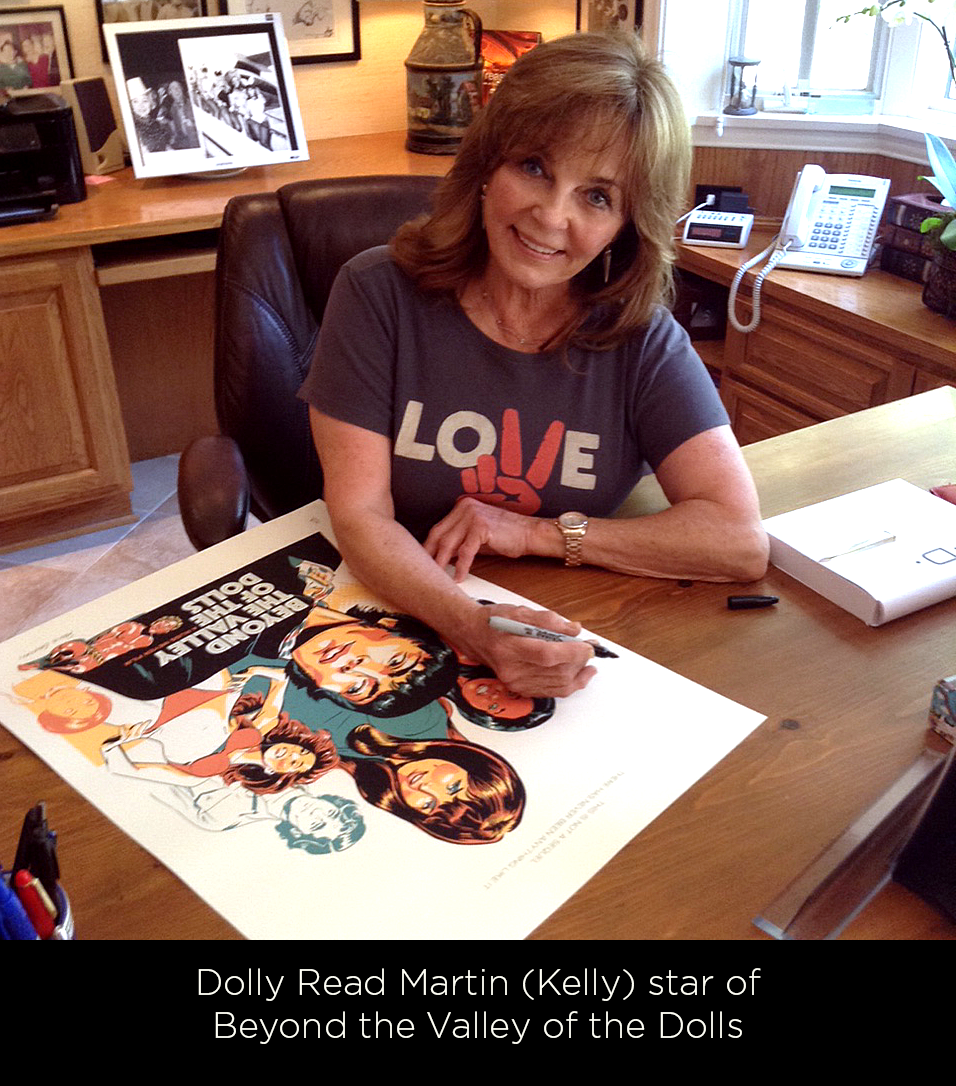 Dolly Read (Martin) aka "Kelly", star of the film