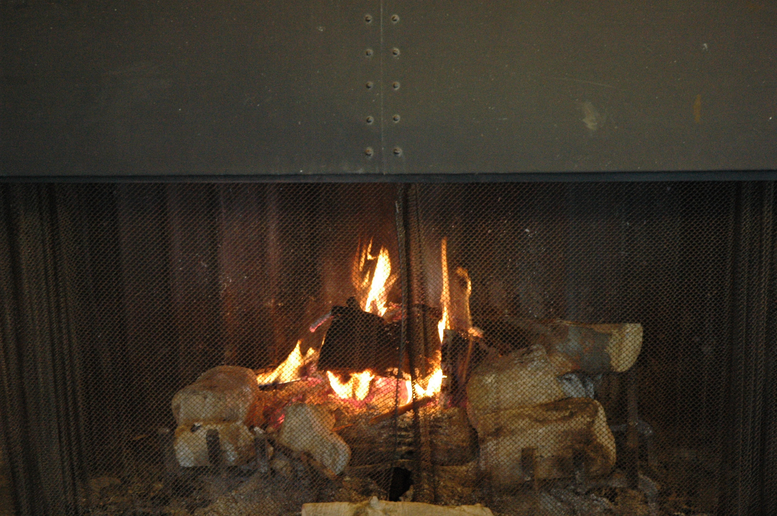 we'll build a toasty fire!