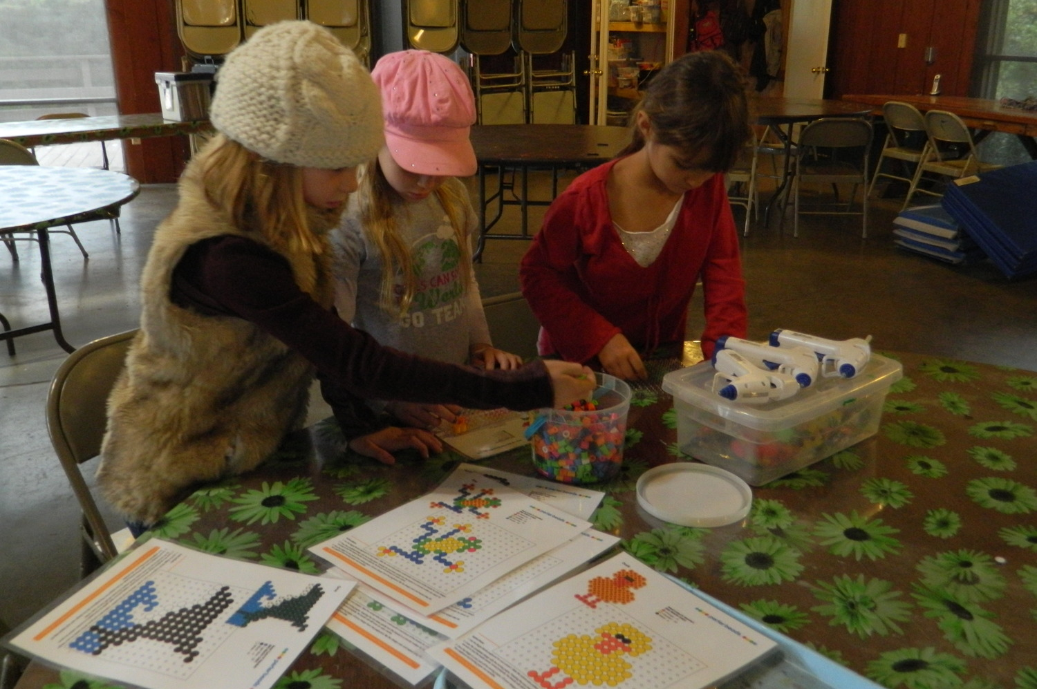 Many activities are held inside our lodge,