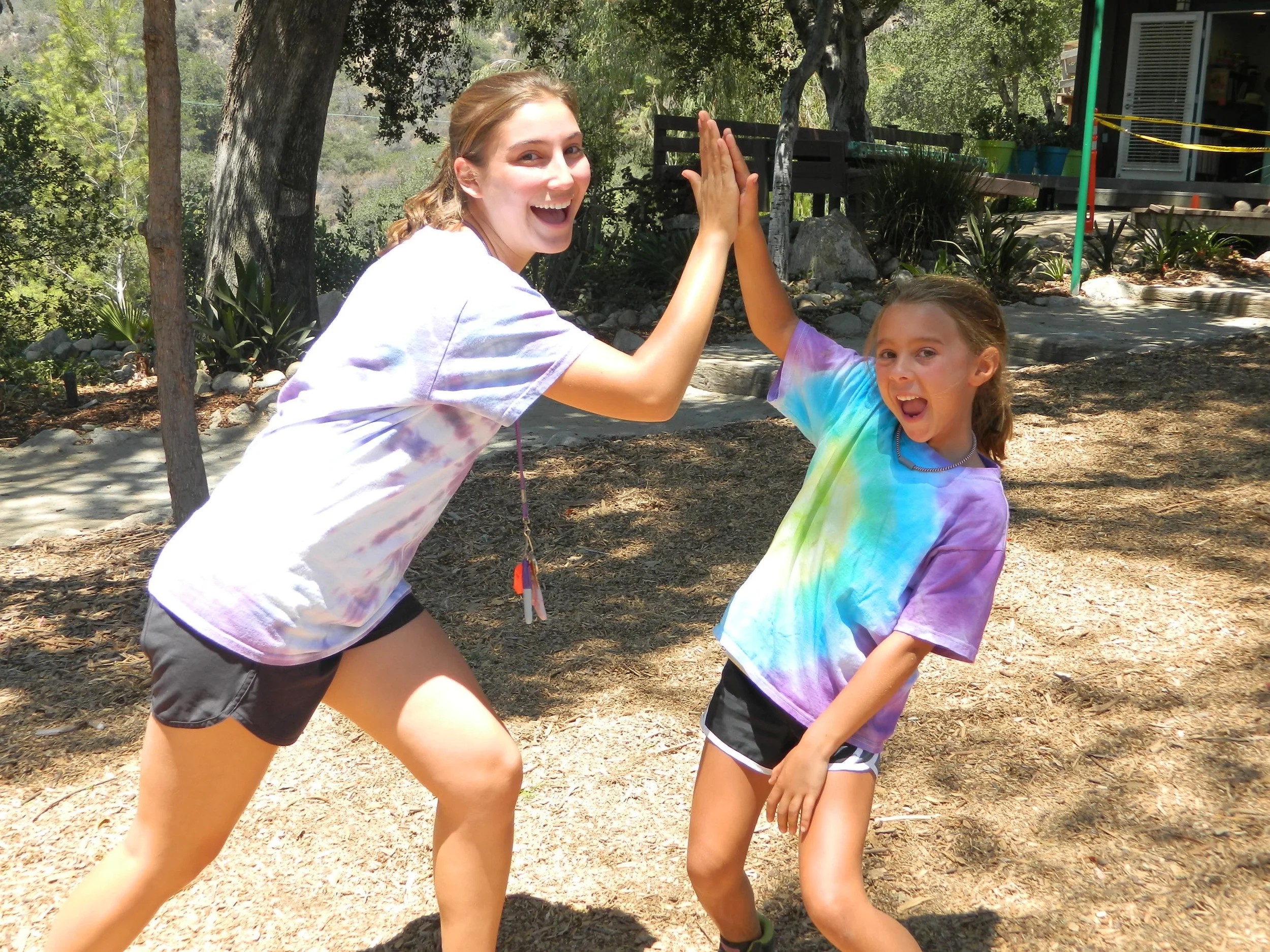 Sometimes we get campers into the act!