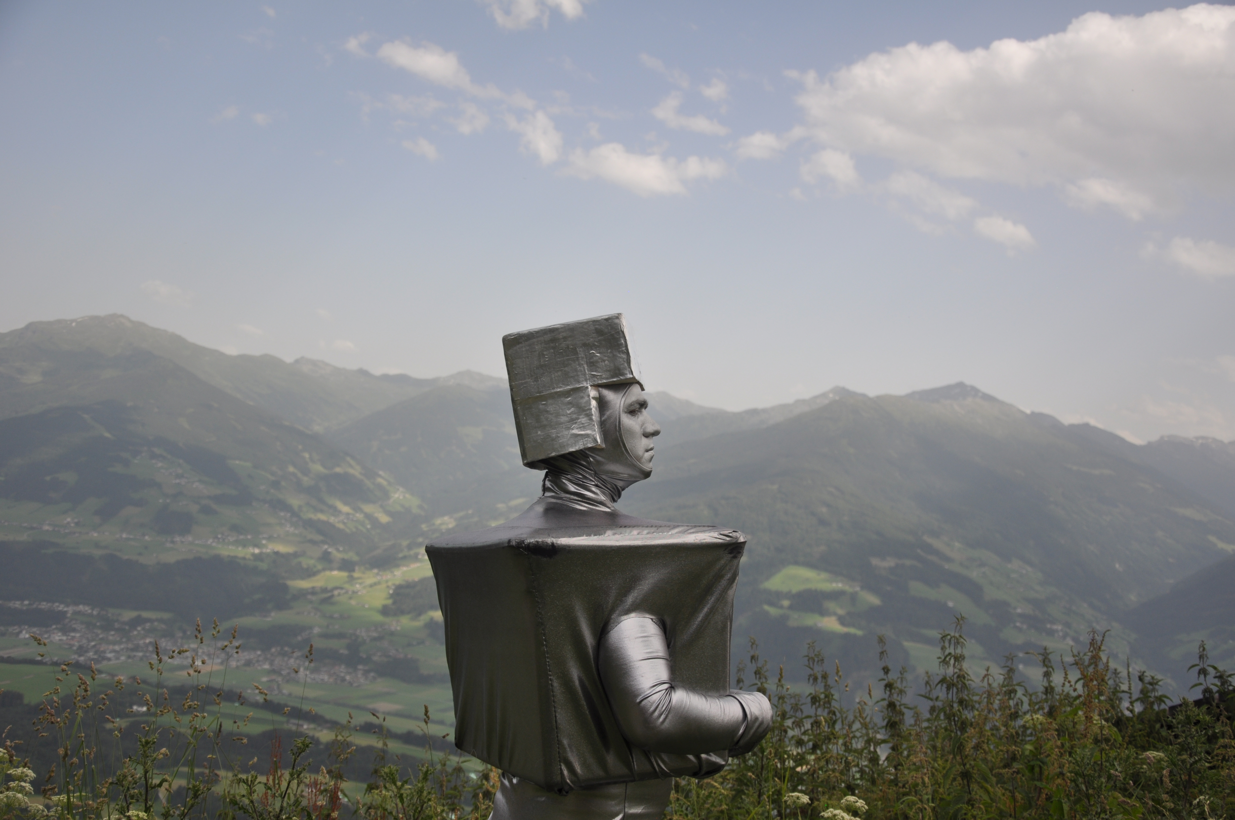 Nathan Boyer, still from Robot's Alpine Quest (2010)