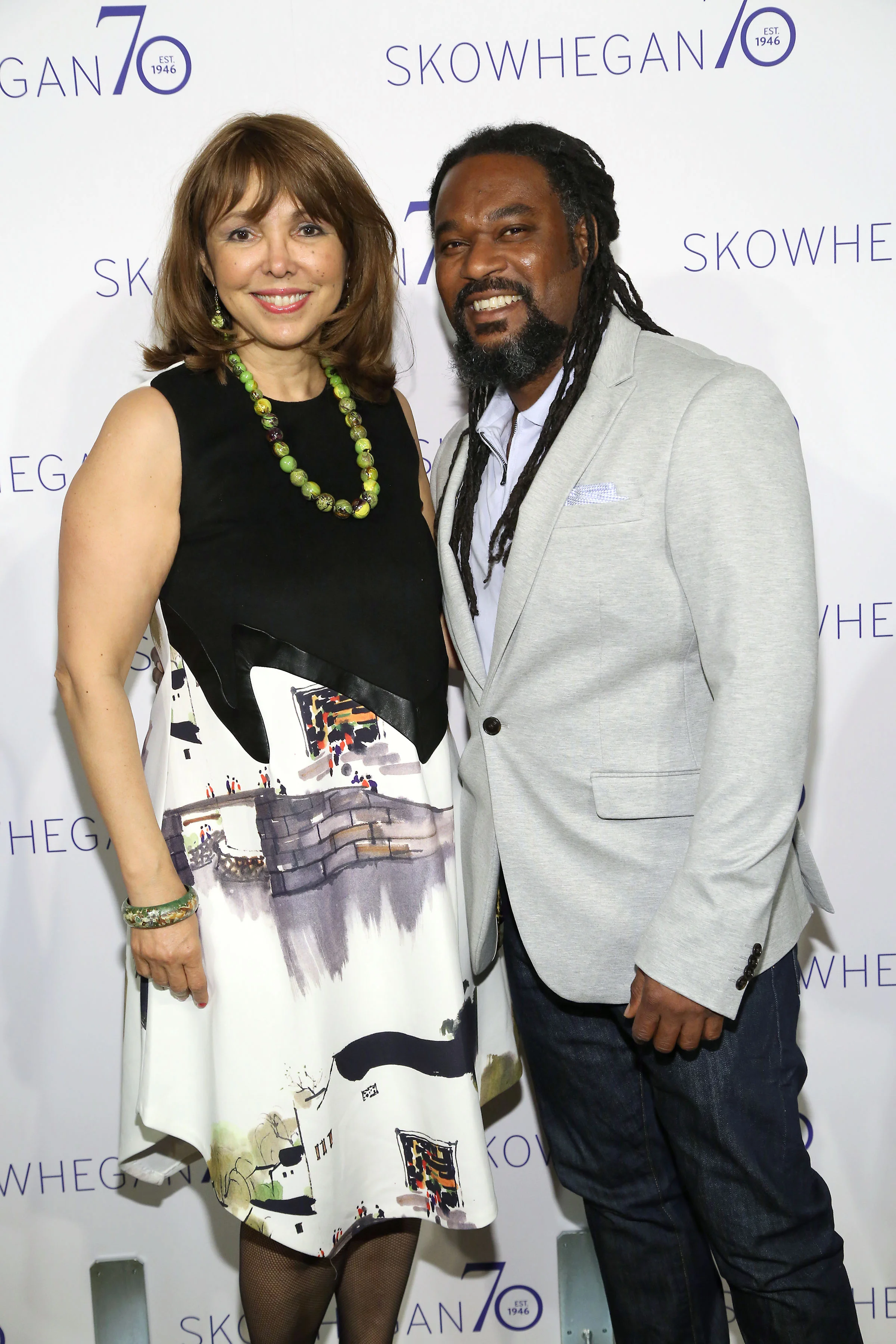 Debra Abell, Cullen Washington Jr.==
Skowhegan 70th Anniversary Celebration & 2016 Awards Dinner==
The Plaza, NYC==
April 26, 2016==
©Patrick McMullan==
Photo: Sylvain Gaboury/PMC==
==