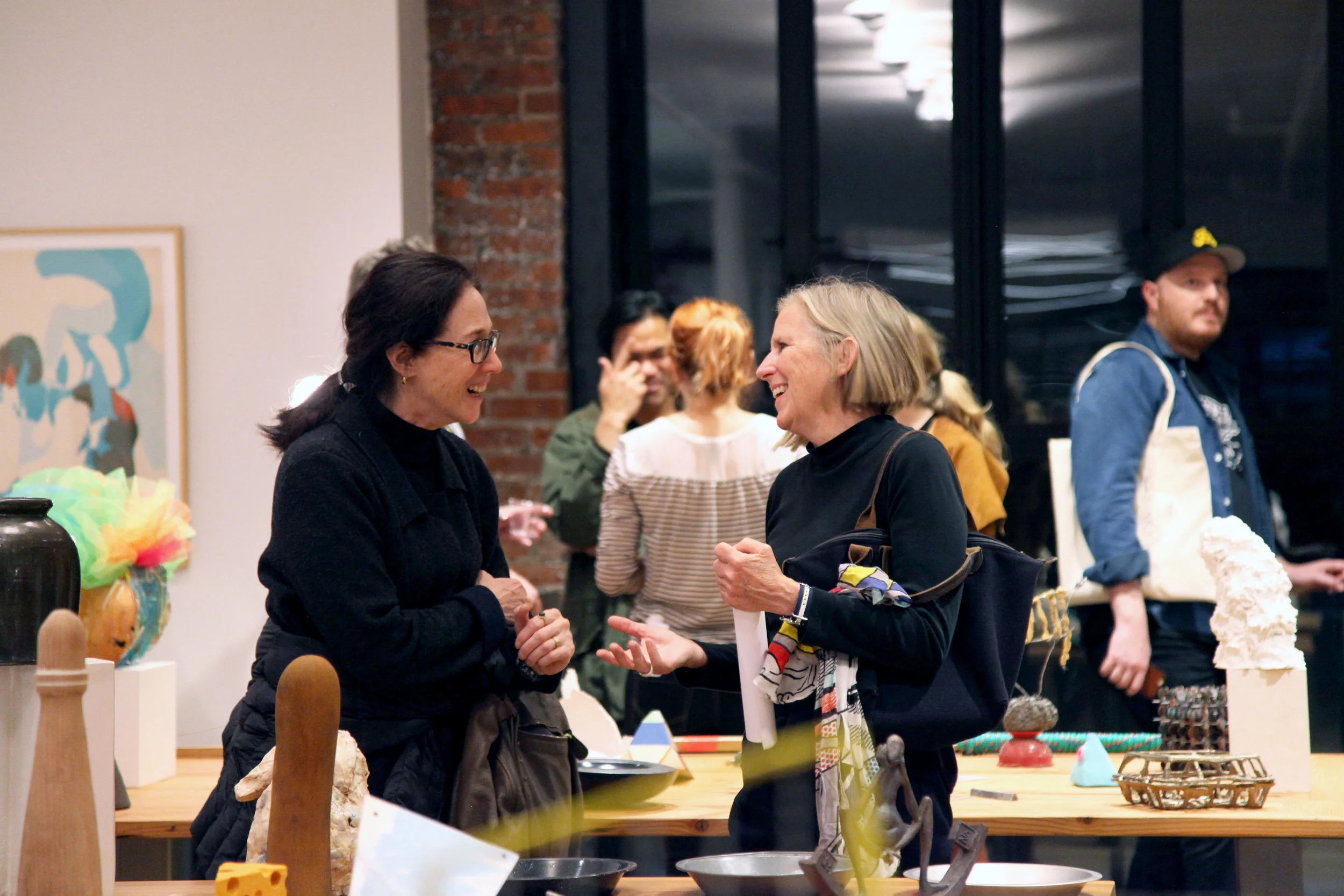 Opening of Personals , organized by the Skowhegan Alliance, 2017.