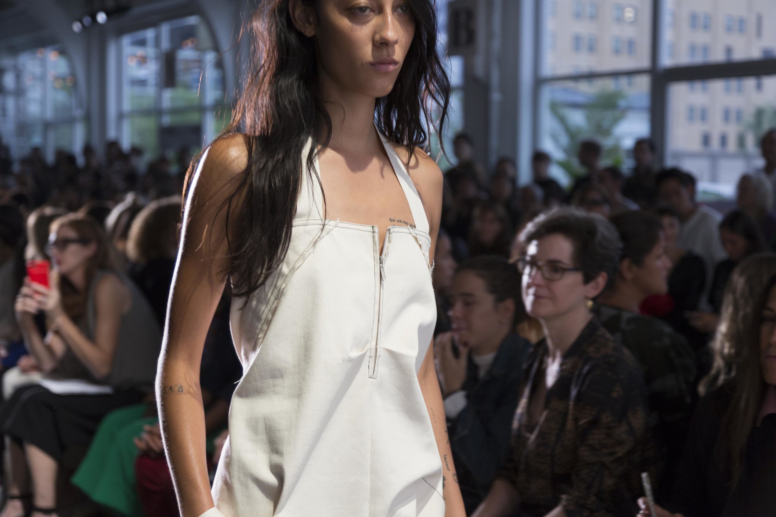  Designer Maria Cornejo presents her SS19 Collection for New York Fashion Week  Make up Romy Soleimani  Hair Janelle Chaplin  Nails Kim D’Amato  Soundtrack Rodrigo Cornejo  Backstage Photography Juliana Sohn  Runway Images Courtesy of Zero + Maria Co