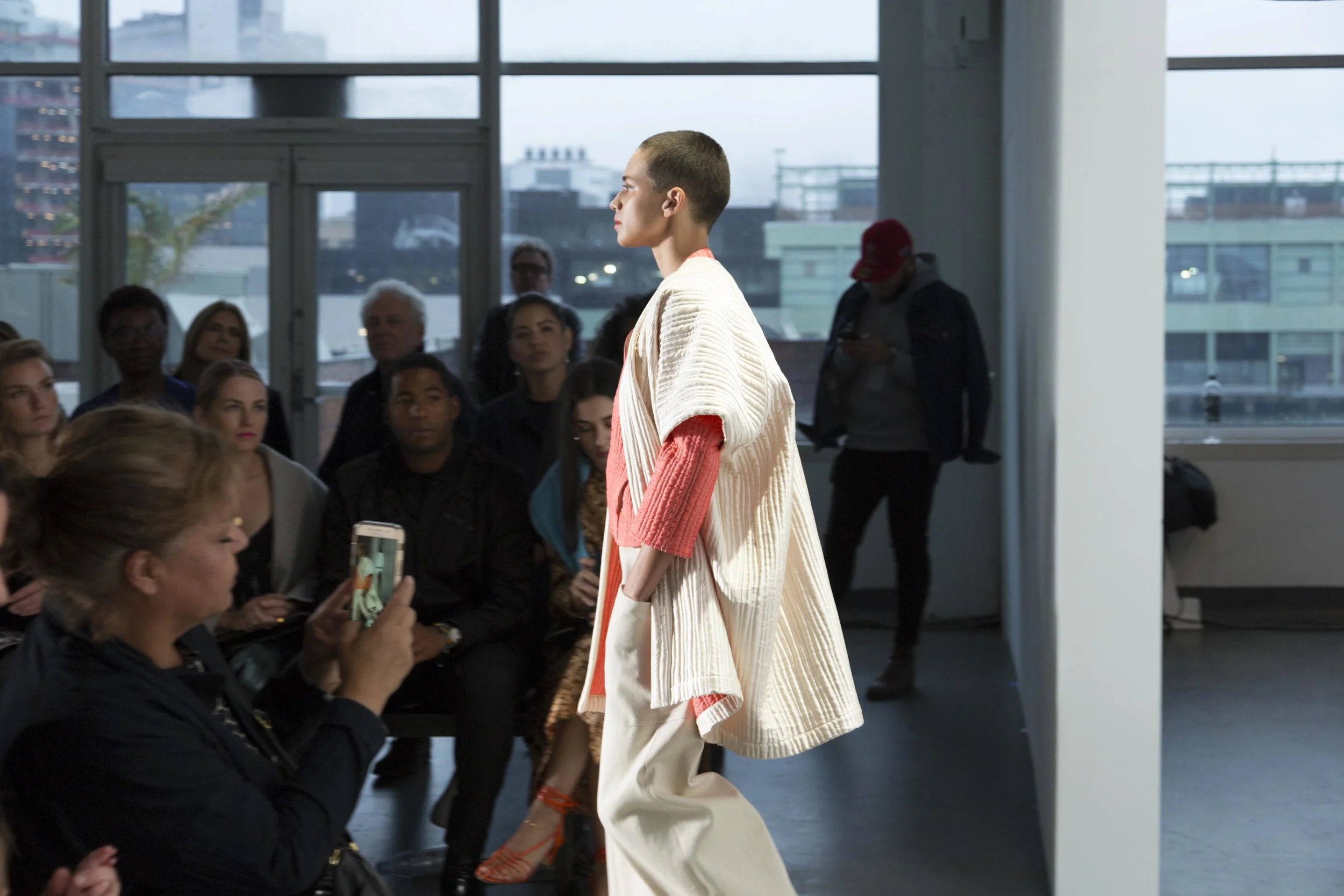  Designer Maria Cornejo presents her SS19 Collection for New York Fashion Week  Make up Romy Soleimani  Hair Janelle Chaplin  Nails Kim D’Amato  Soundtrack Rodrigo Cornejo  Backstage Photography Juliana Sohn  Runway Images Courtesy of Zero + Maria Co