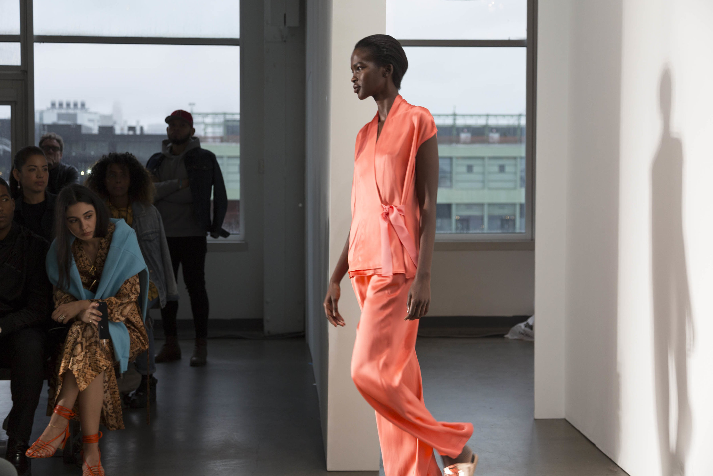  Designer Maria Cornejo presents her SS19 Collection for New York Fashion Week  Make up Romy Soleimani  Hair Janelle Chaplin  Nails Kim D’Amato  Soundtrack Rodrigo Cornejo  Backstage Photography Juliana Sohn  Runway Images Courtesy of Zero + Maria Co