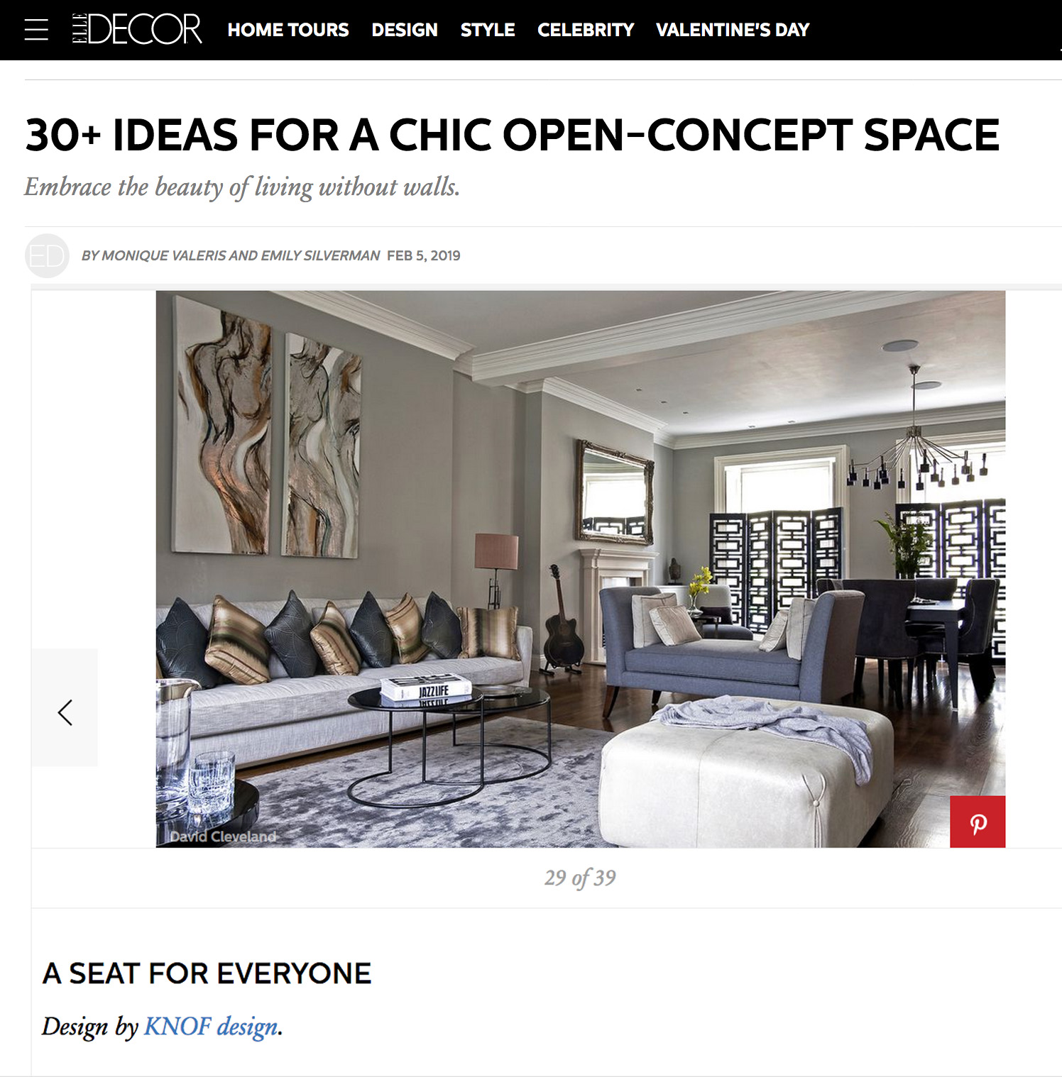 Elle Decor Living Rooms - Home Design Ideas