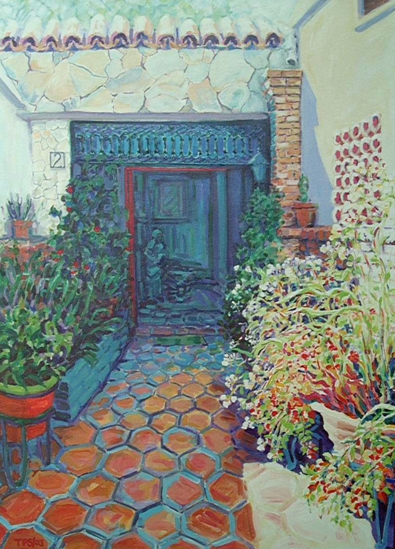 "La Casa" Acrylic on canvas 40X30
