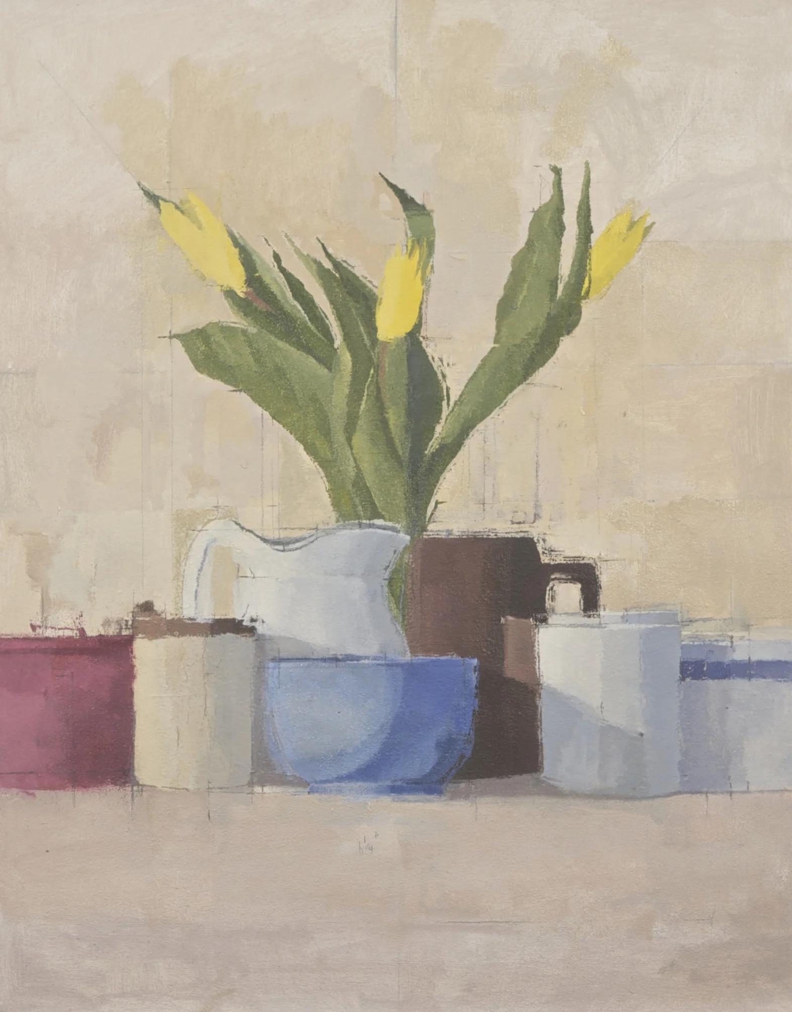 Measured Objects with Tulips