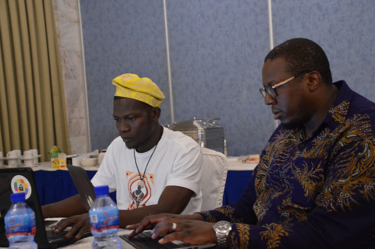 Sprint participants at FIFAfrica in September 2018.