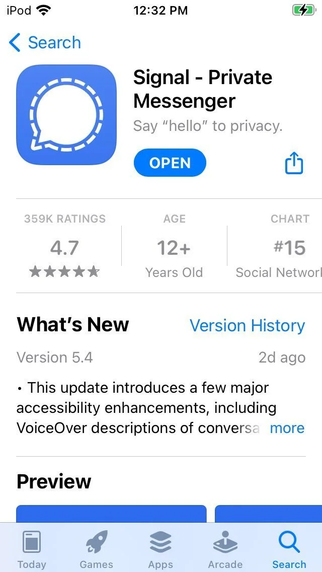 How to Use Signal for iOS [ka] — Localization Lab