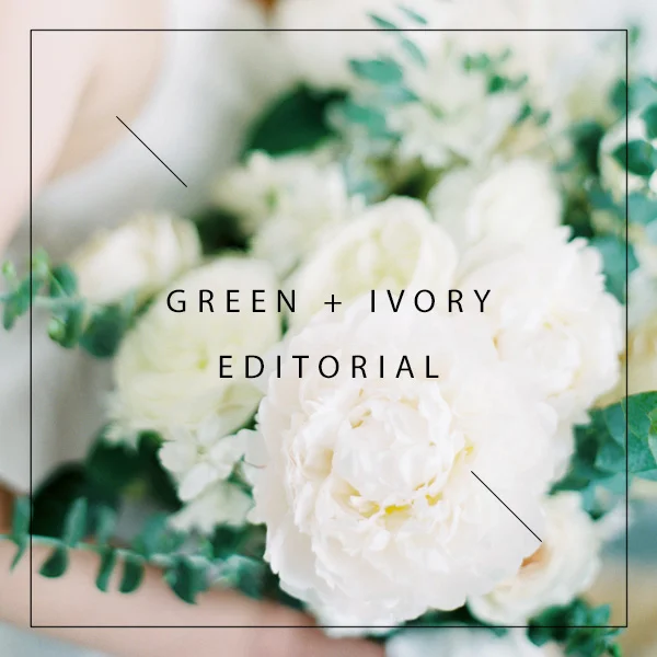 Green + Ivory Inspiration