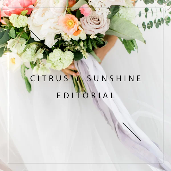 Citrus + Sunshine Editorial Shoot