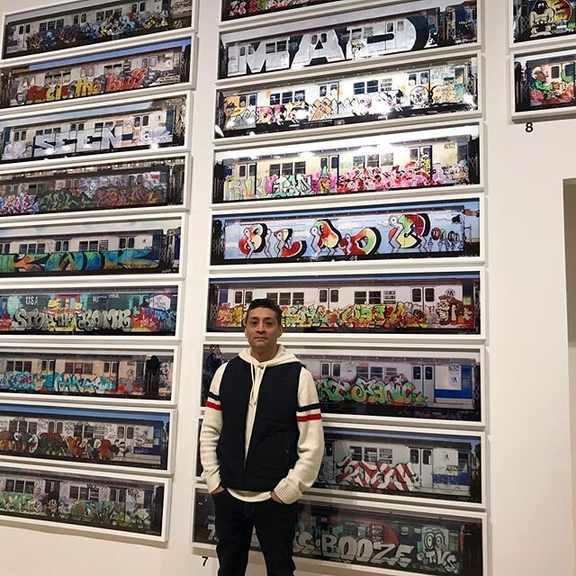 Legendary #OldSkool #graffitti exhibition at the #BronxMuseum left me fiending for those paint vapors once again. Bad habits never die. #HenryChalfant