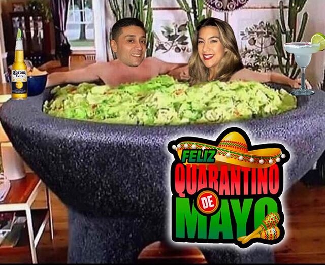 Nothing stops the celebration... #FelizQuarantinoDeMayo 🇲🇽