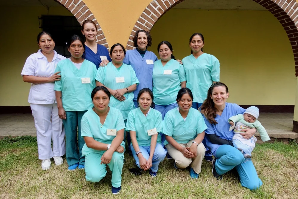 These ACAM midwives took a training course on cervical cancer screenings in October 2017.