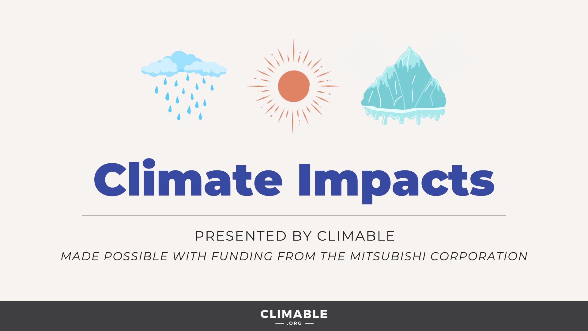 Lesson 2: High School Climate Impacts Lesson Materials